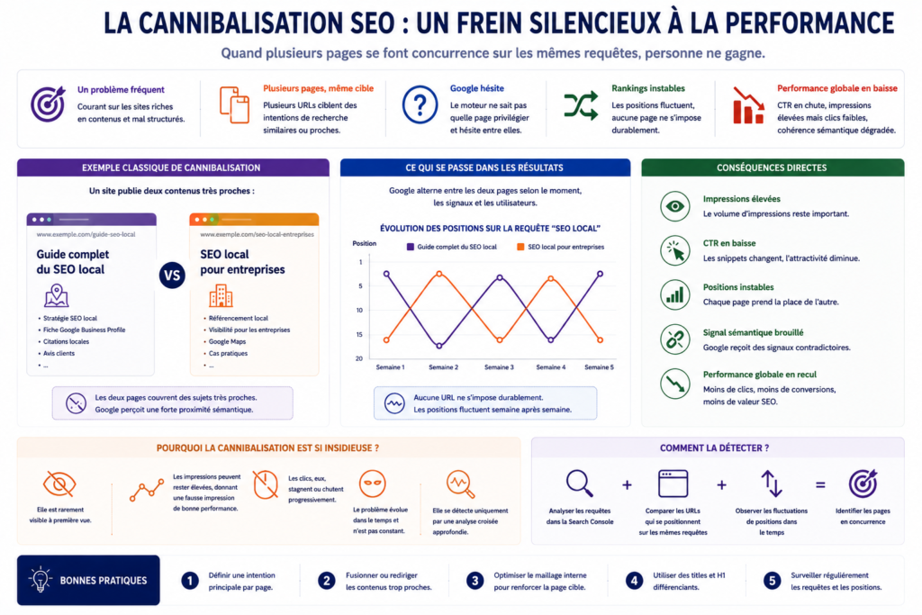 Cannibalisation SEO